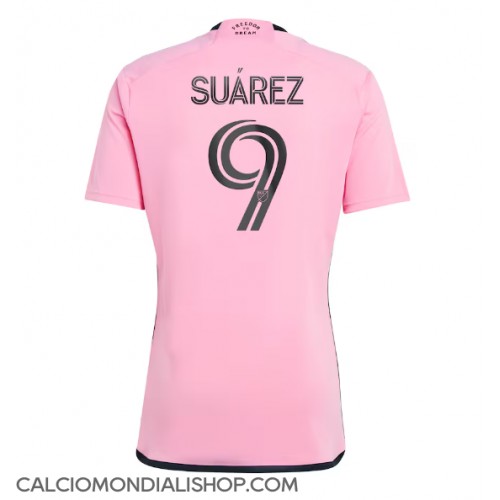 Maglie da calcio Inter Miami Luis Suarez #9 Prima Maglia 2024-25 Manica Corta